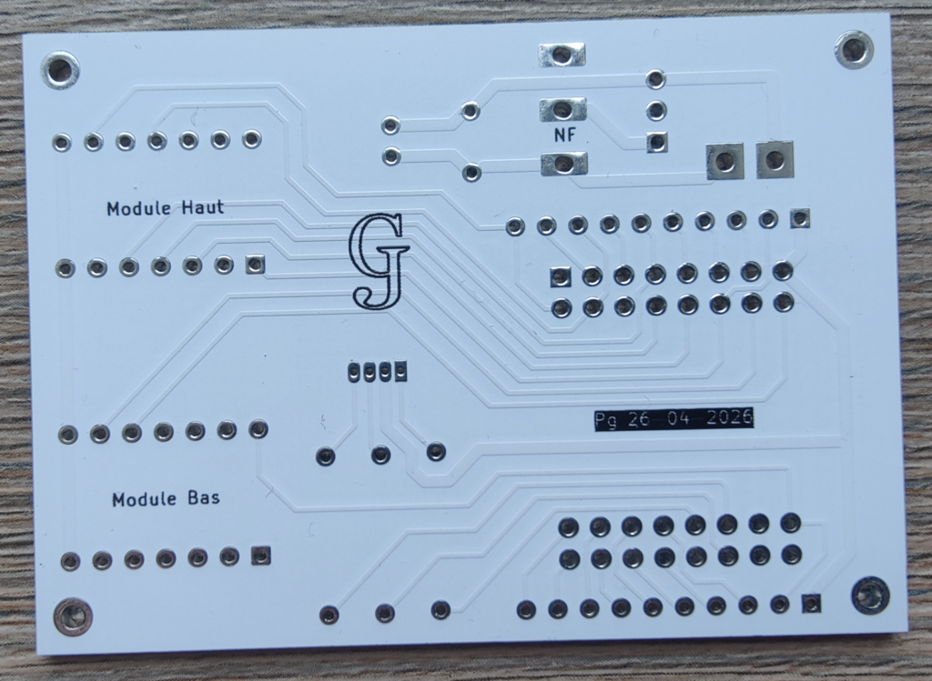 Retour d'état Domestia pcb verso