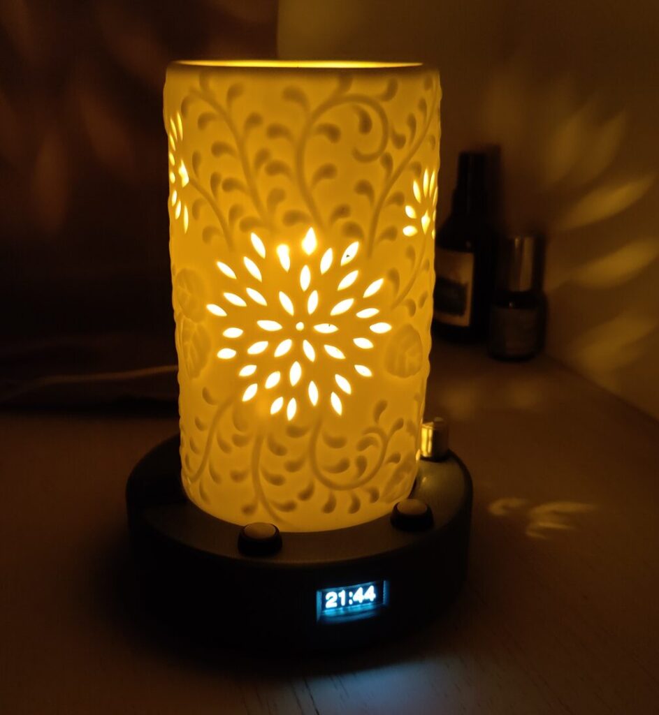 lampe chevet horloge 4
