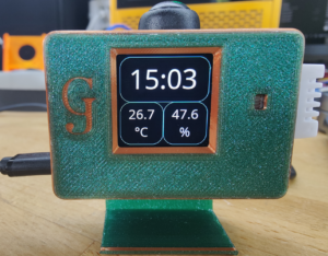 horloge thermo hygro 7