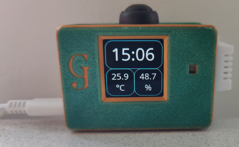 horloge thermo hygro 2
