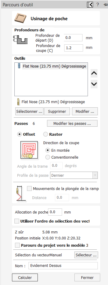 support Inspiron Evidement